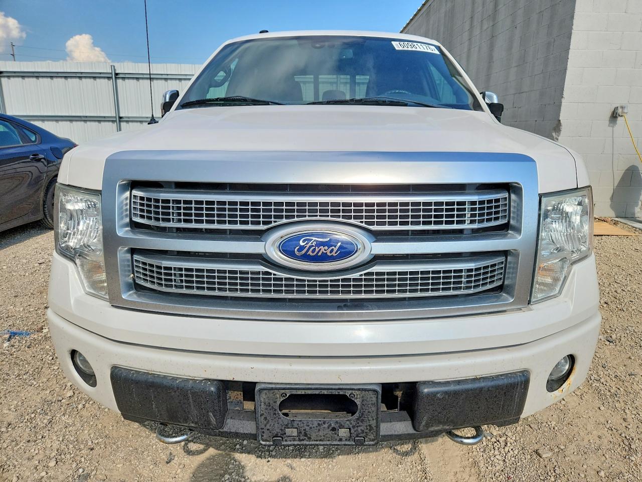 2011 Ford F150 Supercrew White vin: 1FTFW1EFXBFA36287