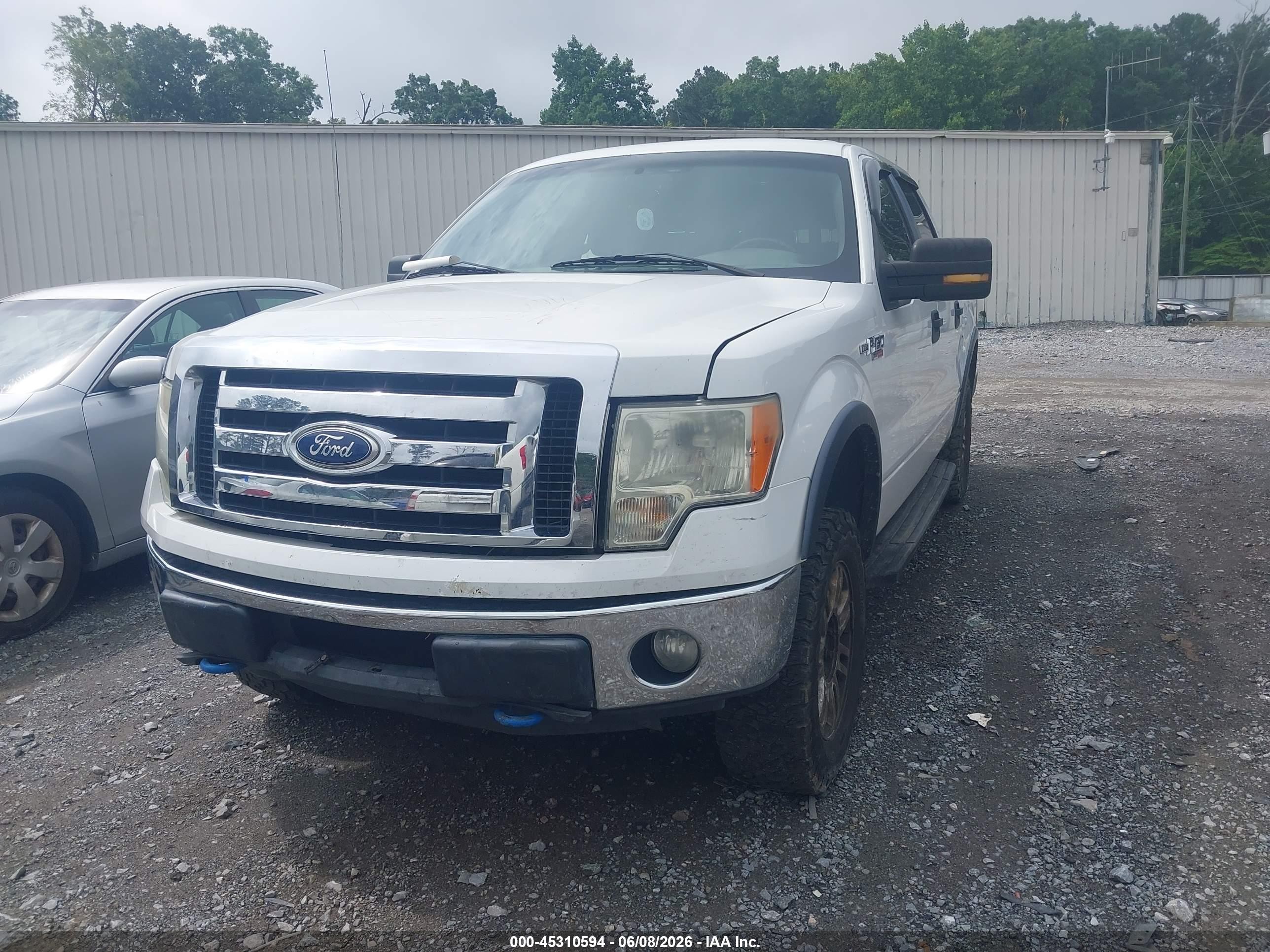 2011 Ford F-150 Xlt White vin: 1FTFW1EFXBFA78460