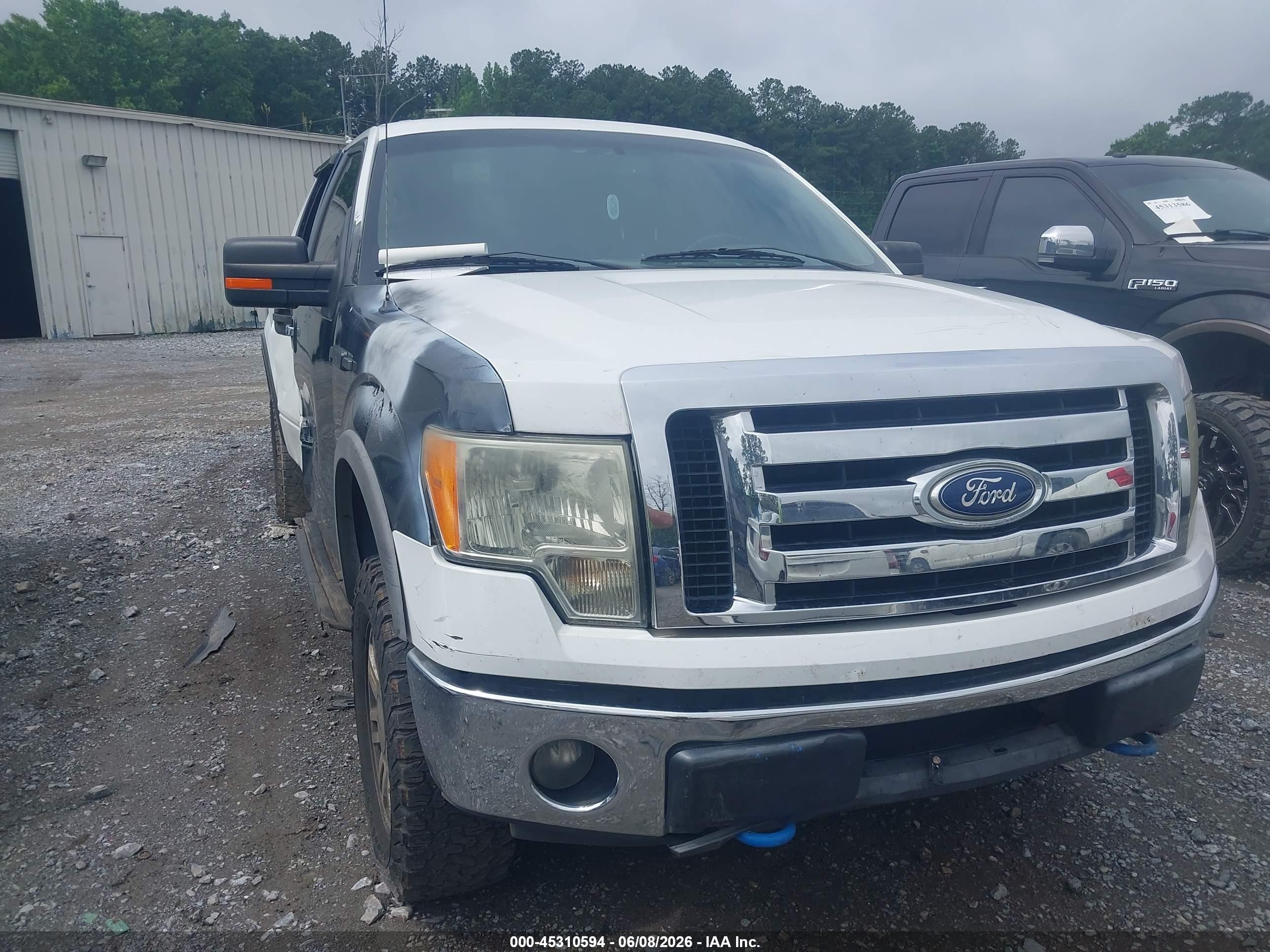 2011 Ford F-150 Xlt White vin: 1FTFW1EFXBFA78460