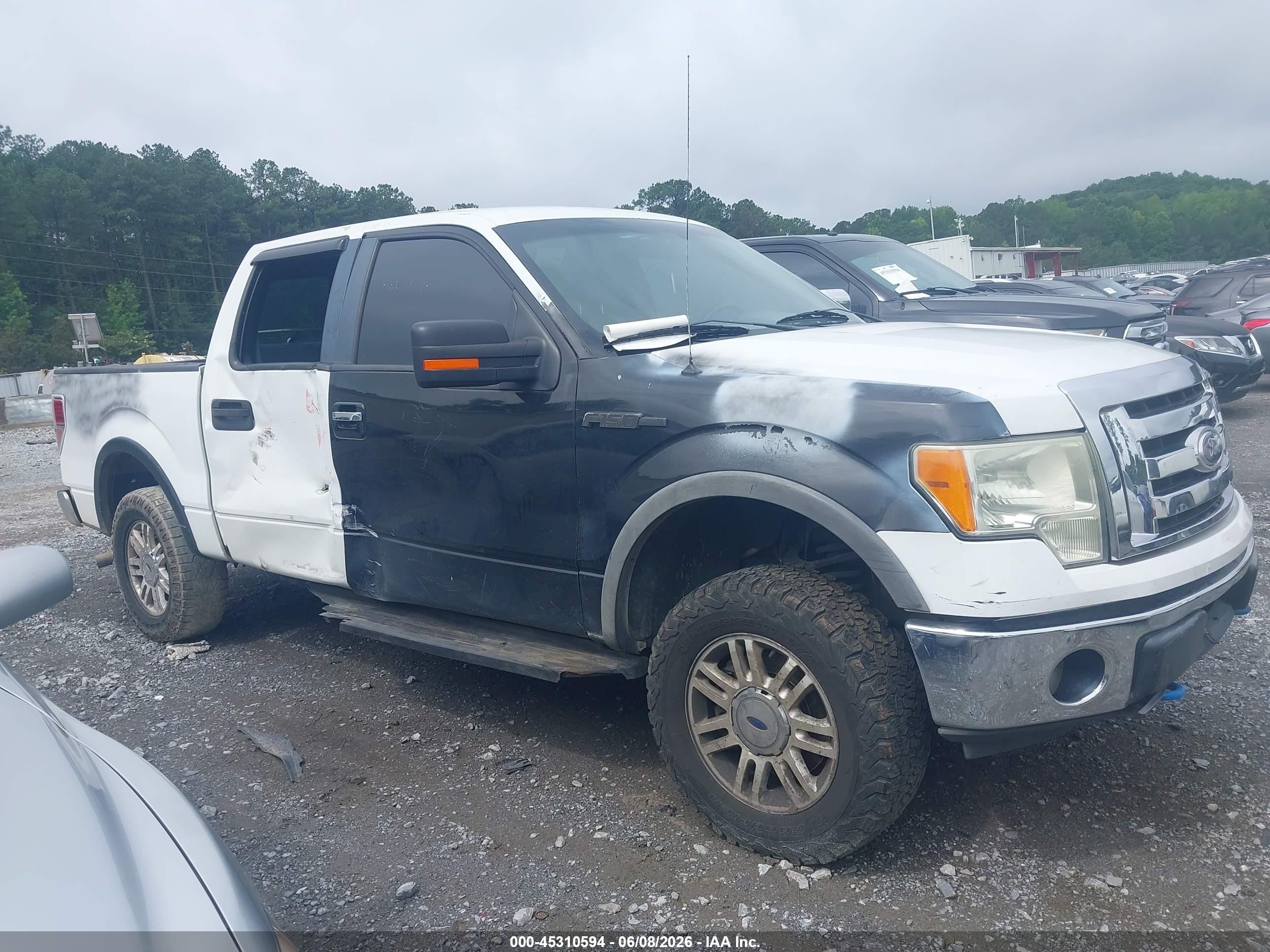 2011 Ford F-150 Xlt White vin: 1FTFW1EFXBFA78460