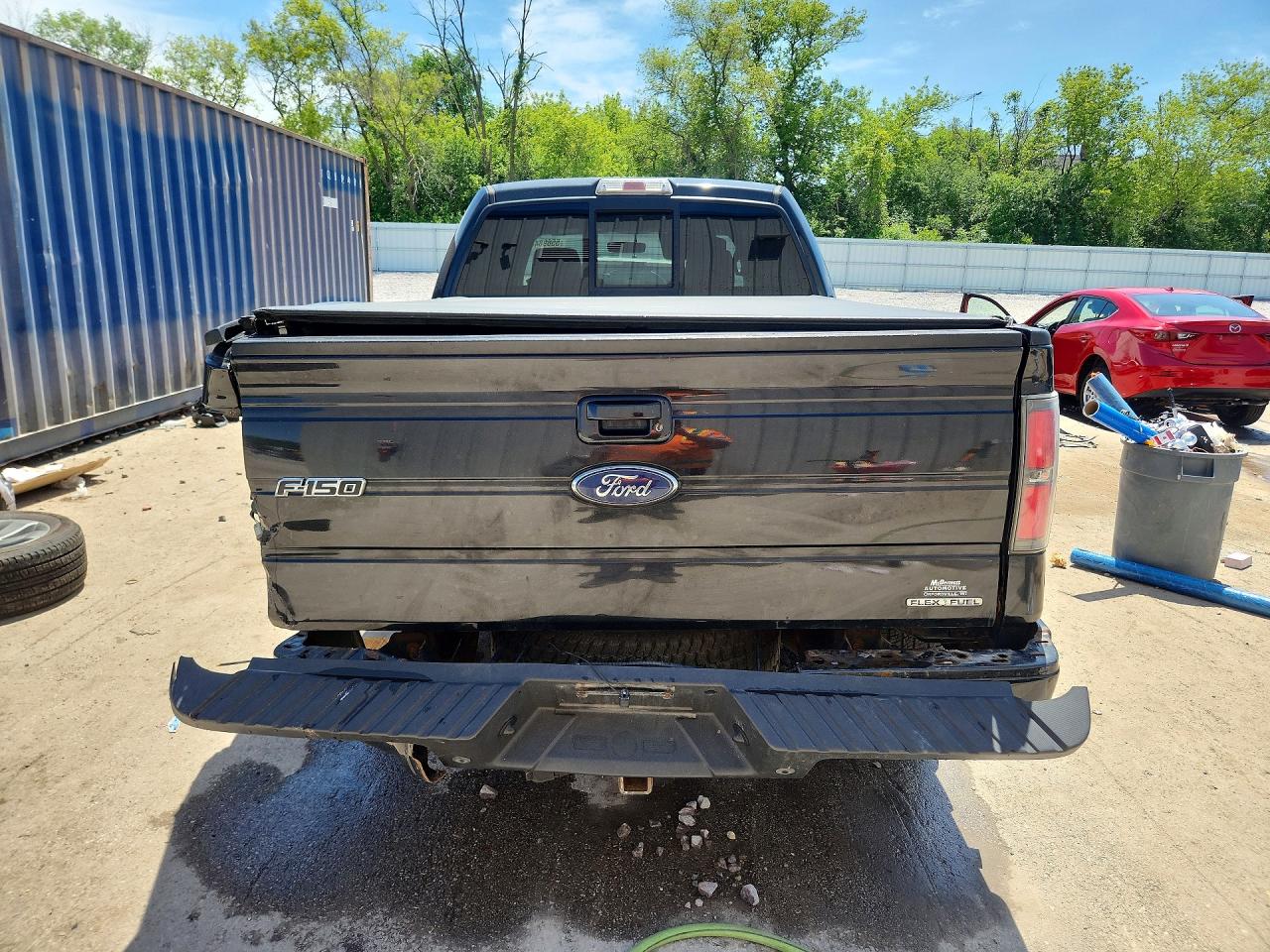 2011 Ford F150 Supercrew Black vin: 1FTFW1EFXBFA80287