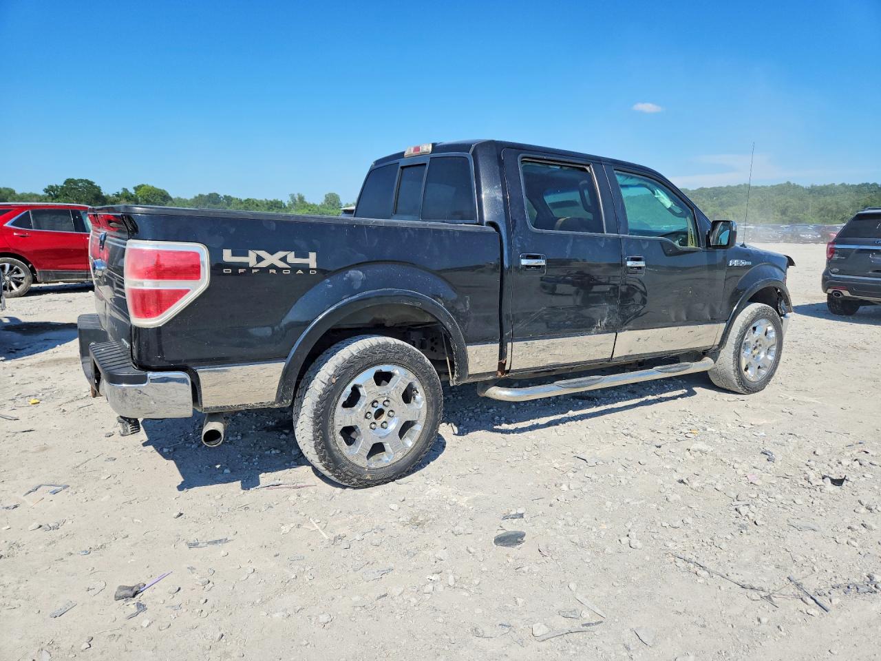 2011 Ford F150 Supercrew Black vin: 1FTFW1EFXBFA95310