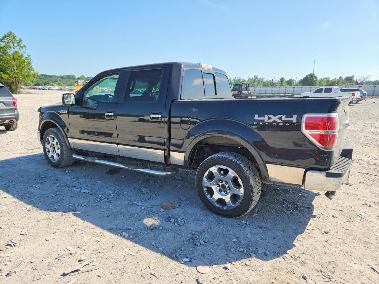2011 Ford F150 Supercrew Black vin: 1FTFW1EFXBFA95310
