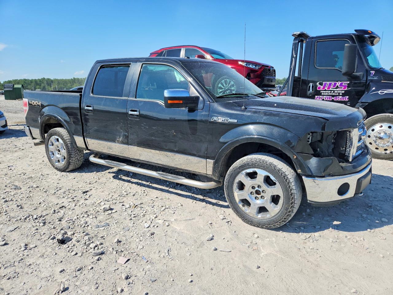 2011 Ford F150 Supercrew Black vin: 1FTFW1EFXBFA95310