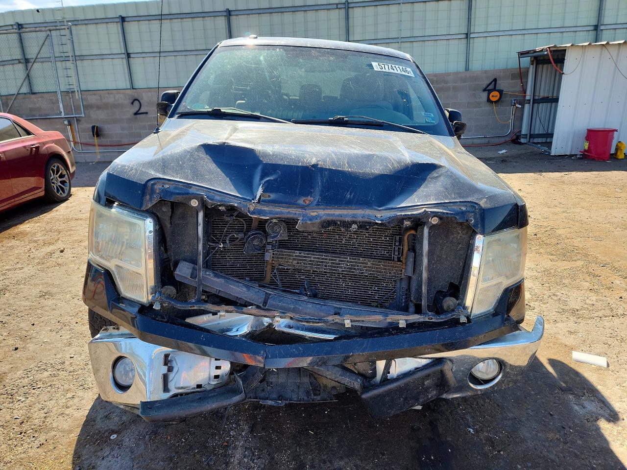 2011 Ford F150 Supercrew Black vin: 1FTFW1EFXBFC19317