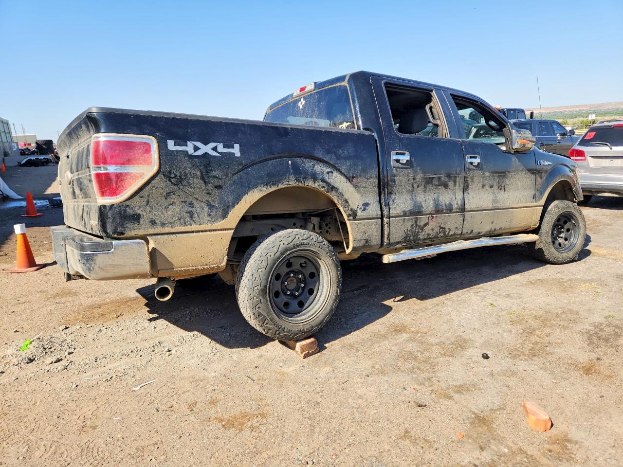 2011 Ford F150 Supercrew Black vin: 1FTFW1EFXBFC19317