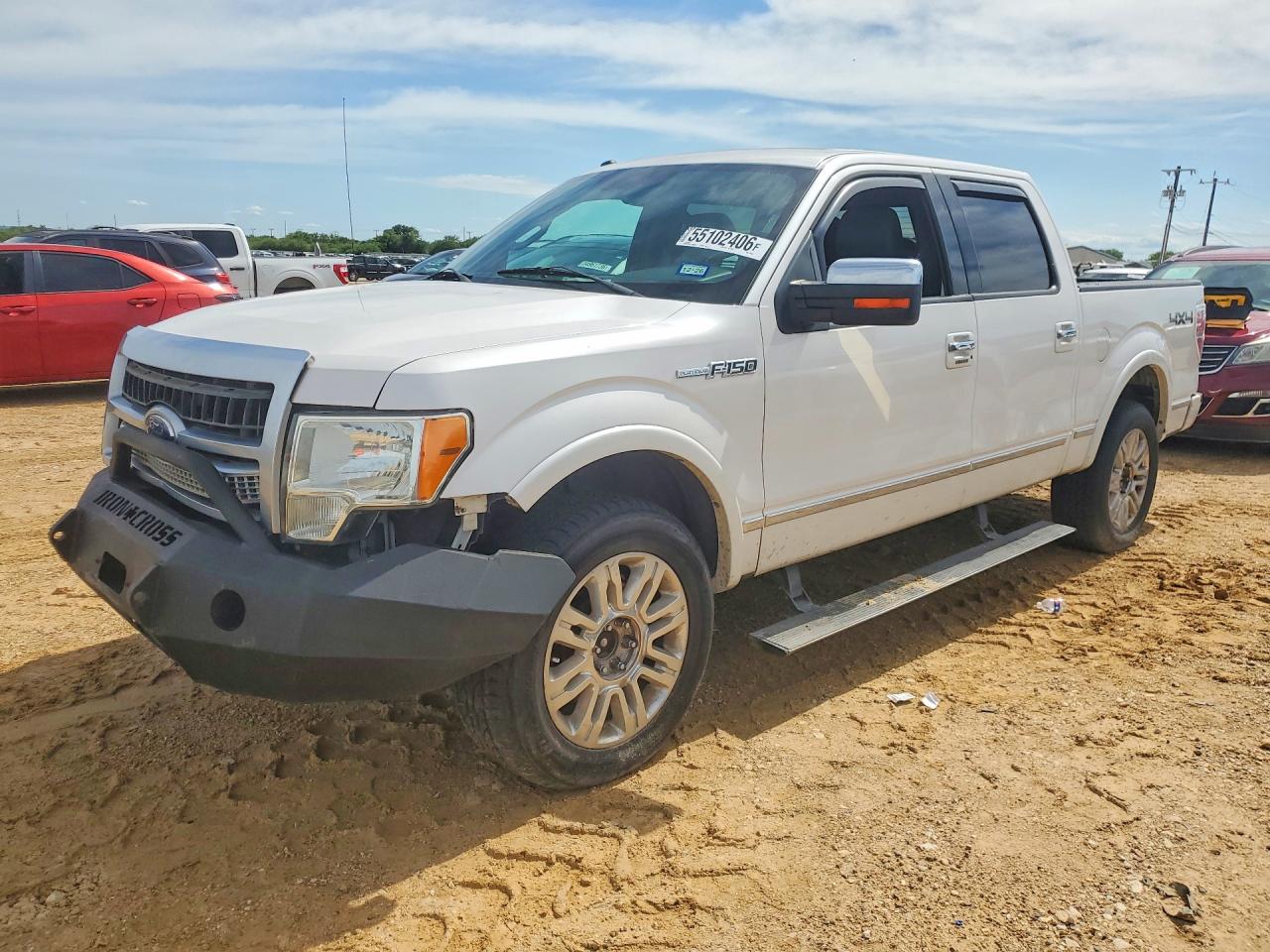 2011 Ford F150 Supercrew White vin: 1FTFW1EFXBFC38434