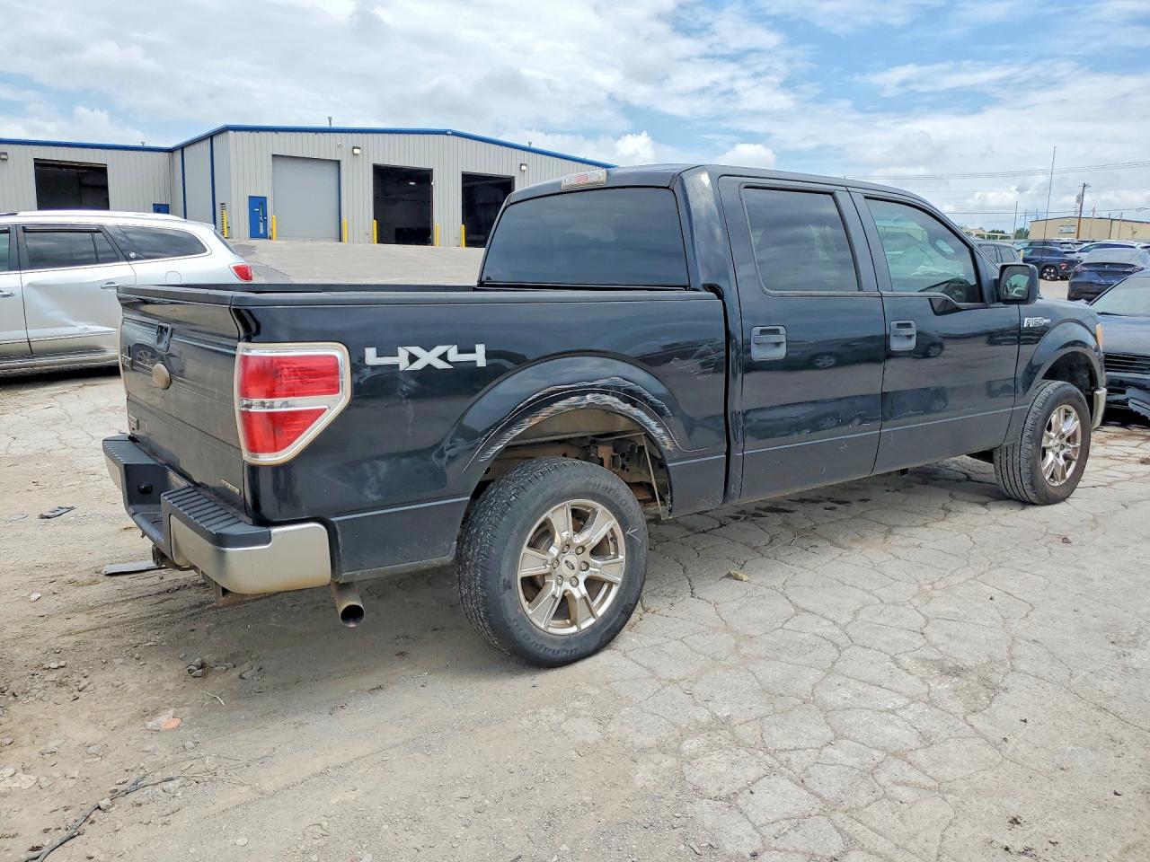 2011 Ford F150 Supercrew Black vin: 1FTFW1EFXBFD09597