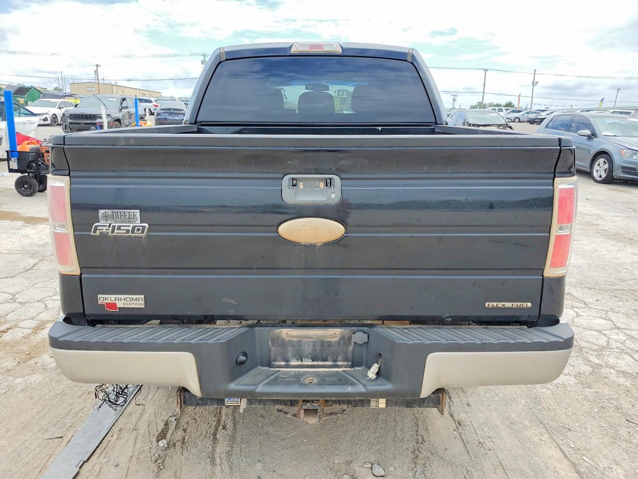 2011 Ford F150 Supercrew Black vin: 1FTFW1EFXBFD09597