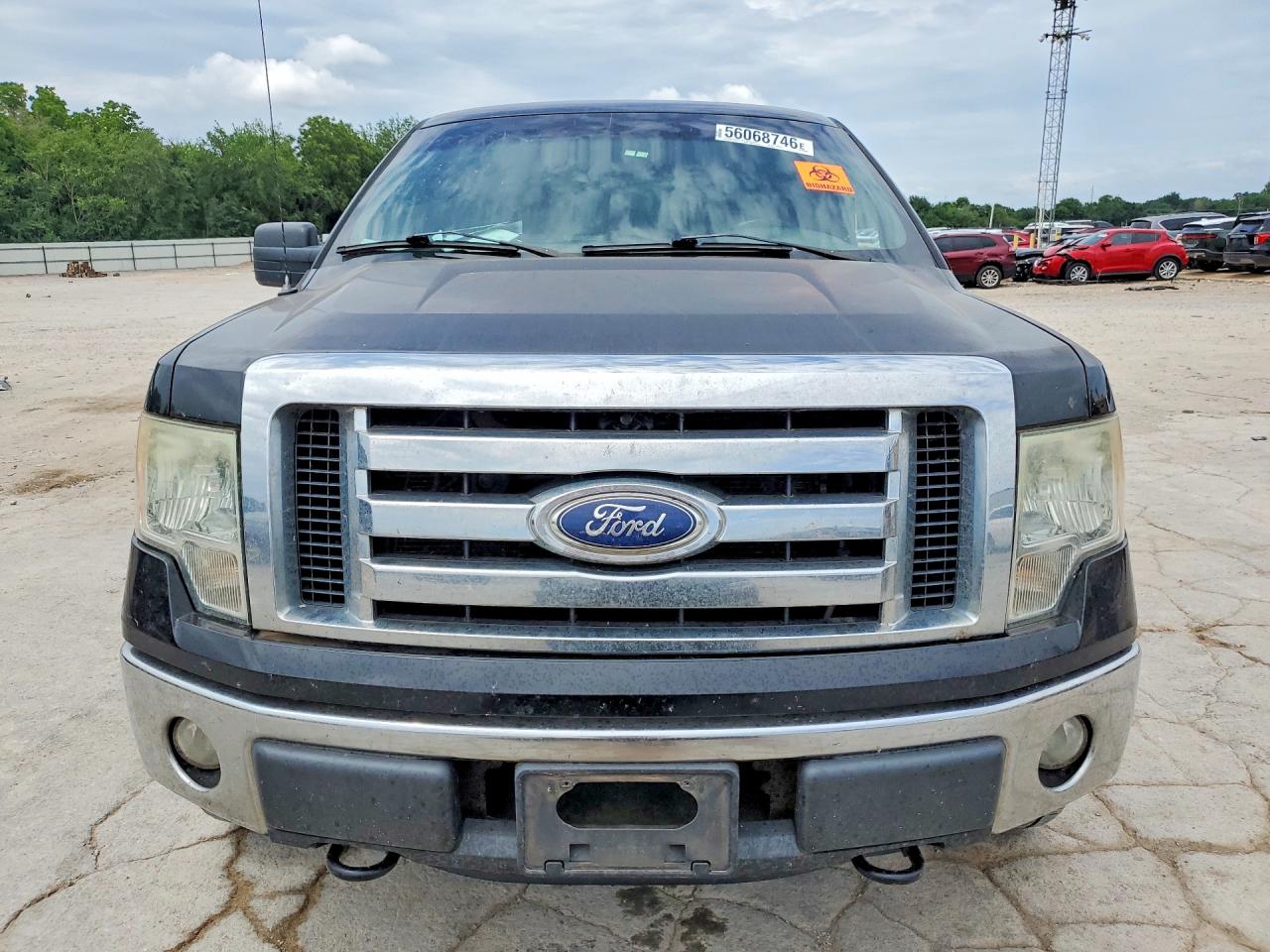2011 Ford F150 Supercrew Black vin: 1FTFW1EFXBFD09597