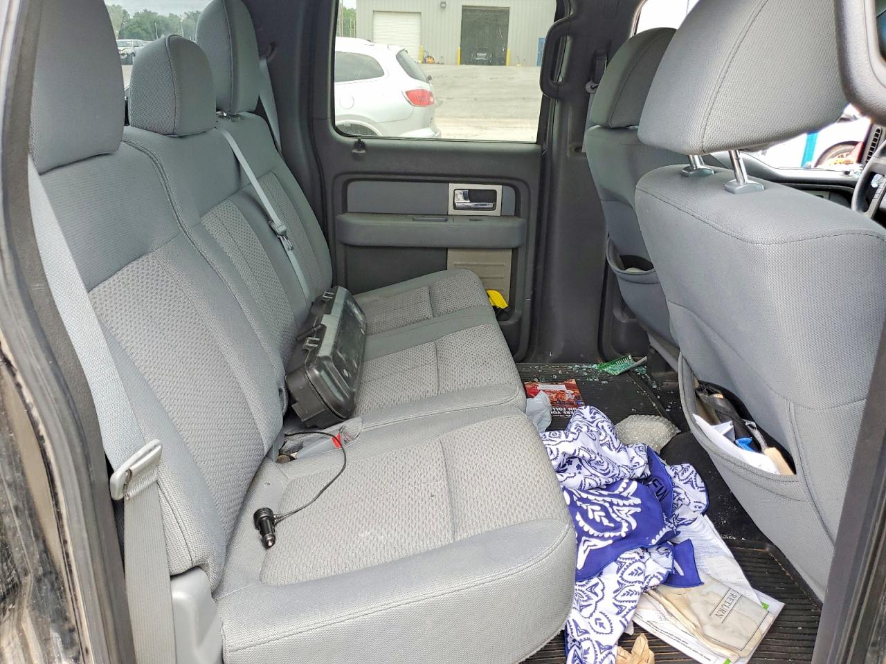 2011 Ford F150 Supercrew Black vin: 1FTFW1EFXBFD09597