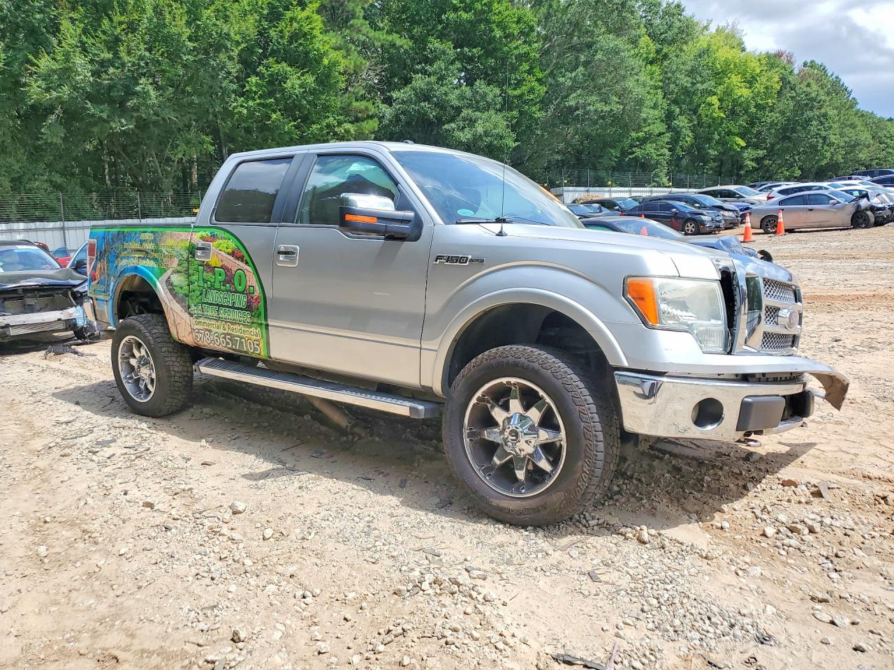 2011 Ford F150 Supercrew Silver vin: 1FTFW1EFXBFD35875