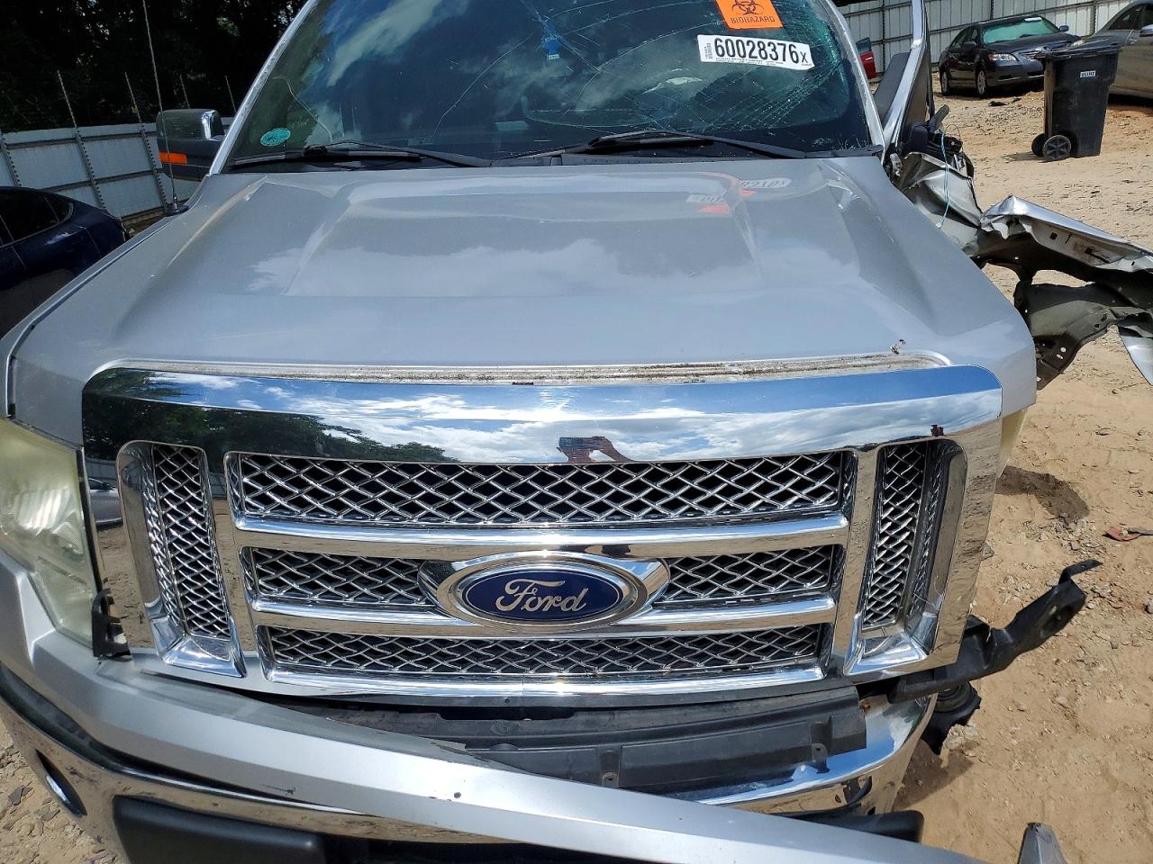 2011 Ford F150 Supercrew Silver vin: 1FTFW1EFXBFD35875