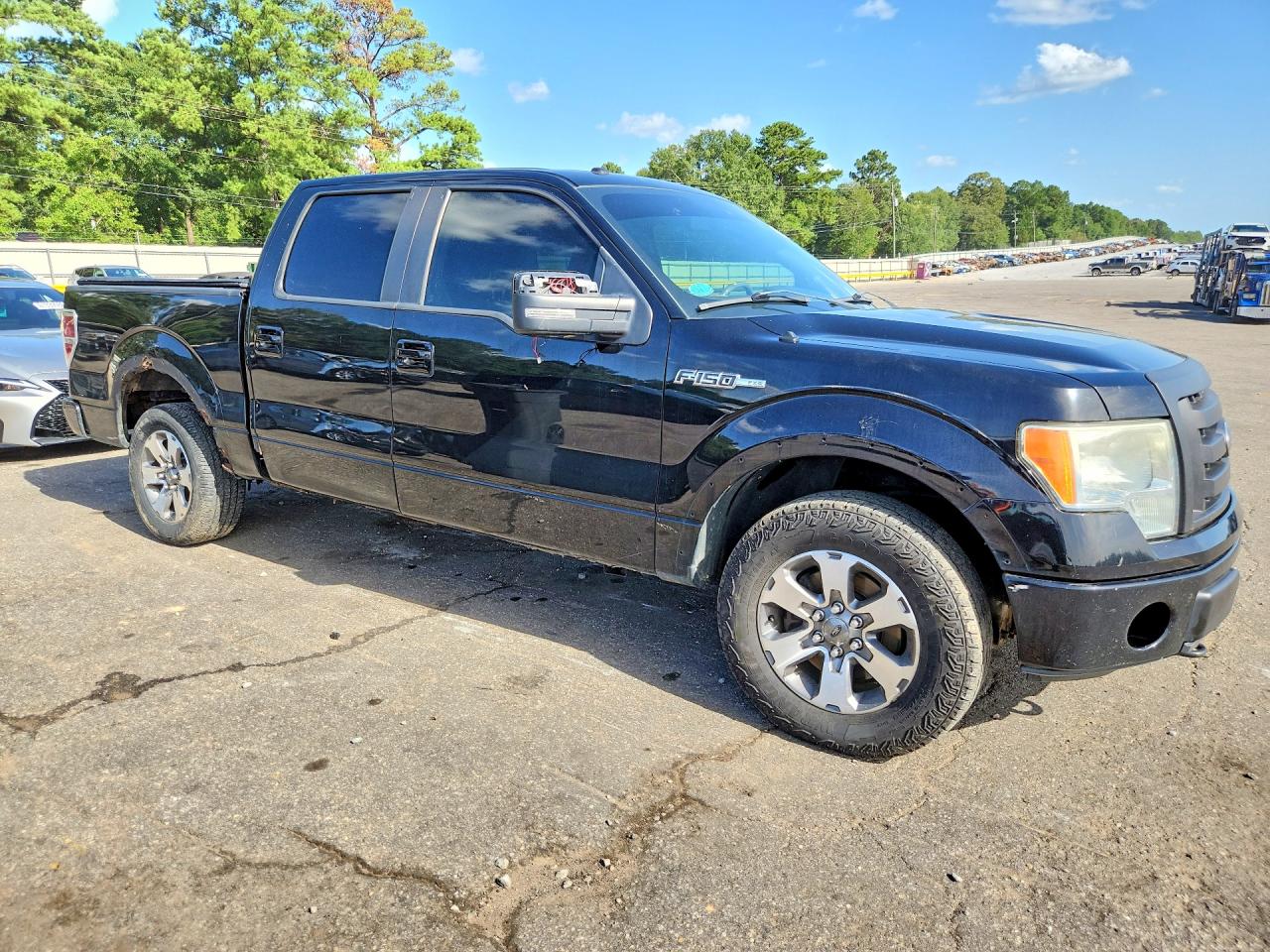 2011 Ford F150 Supercrew Черный vin: 1FTFW1EFXBFD39568