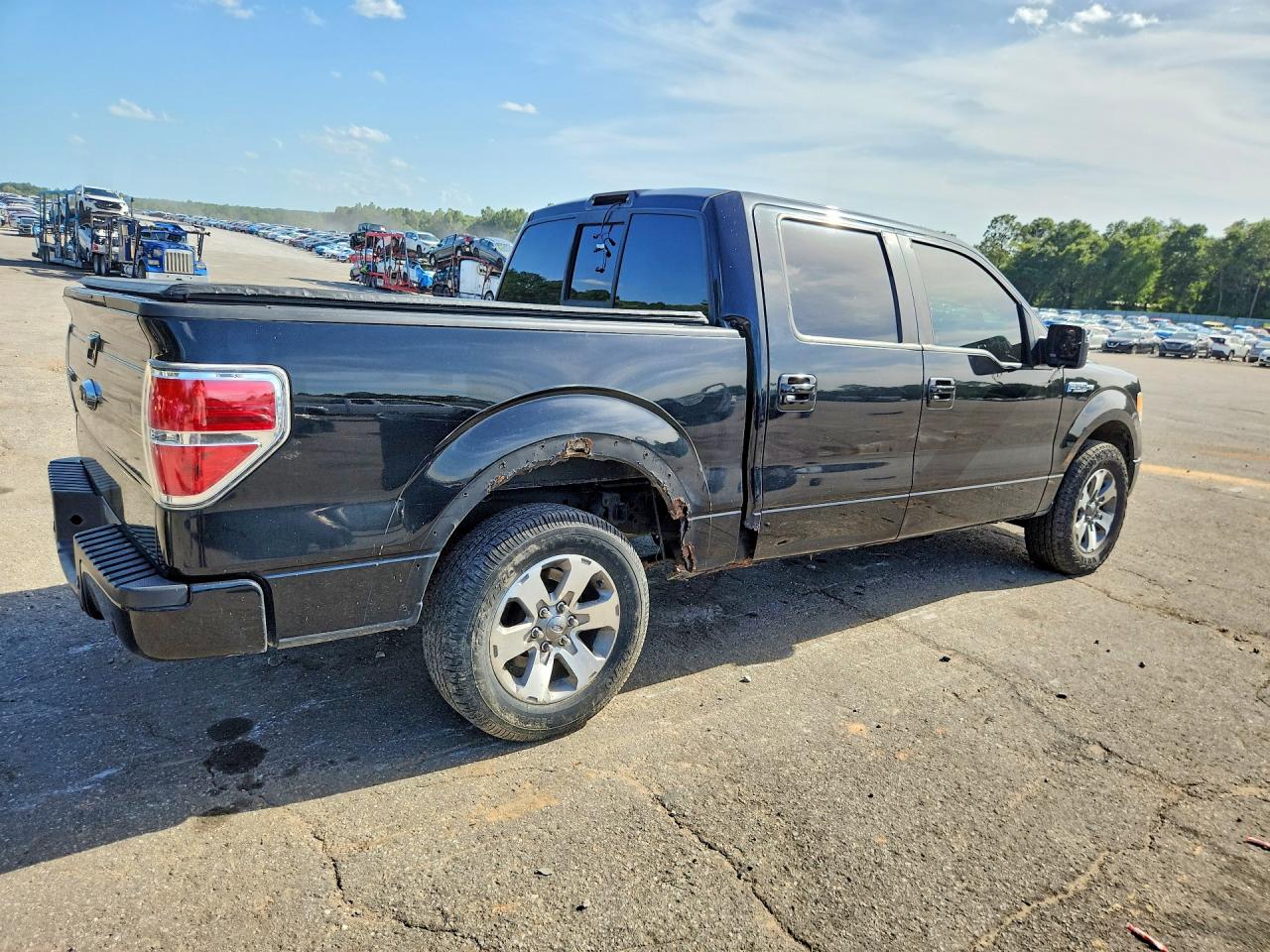 2011 Ford F150 Supercrew Черный vin: 1FTFW1EFXBFD39568