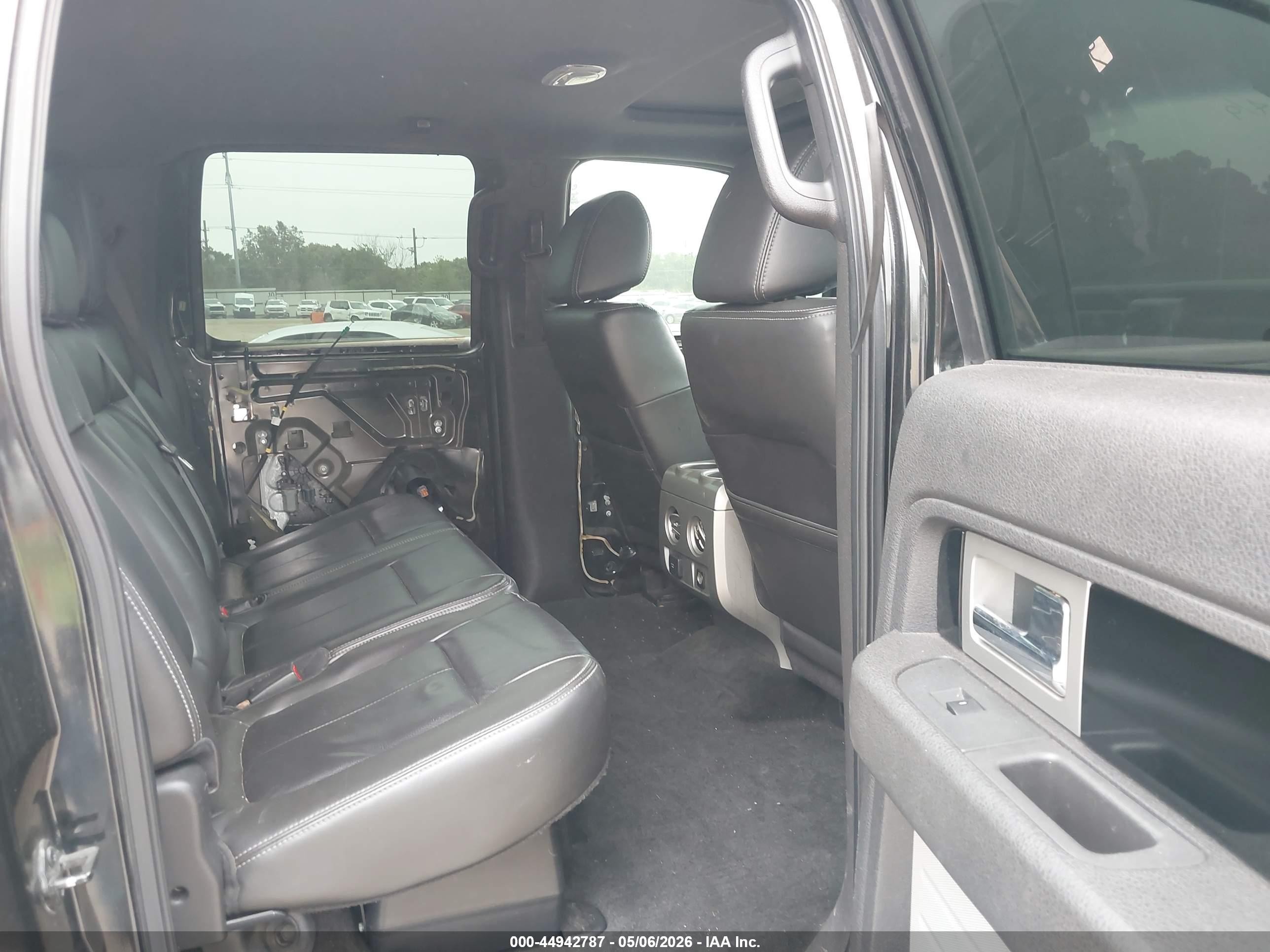 2011 Ford F-150 Fx4 Black vin: 1FTFW1EFXBKD43661