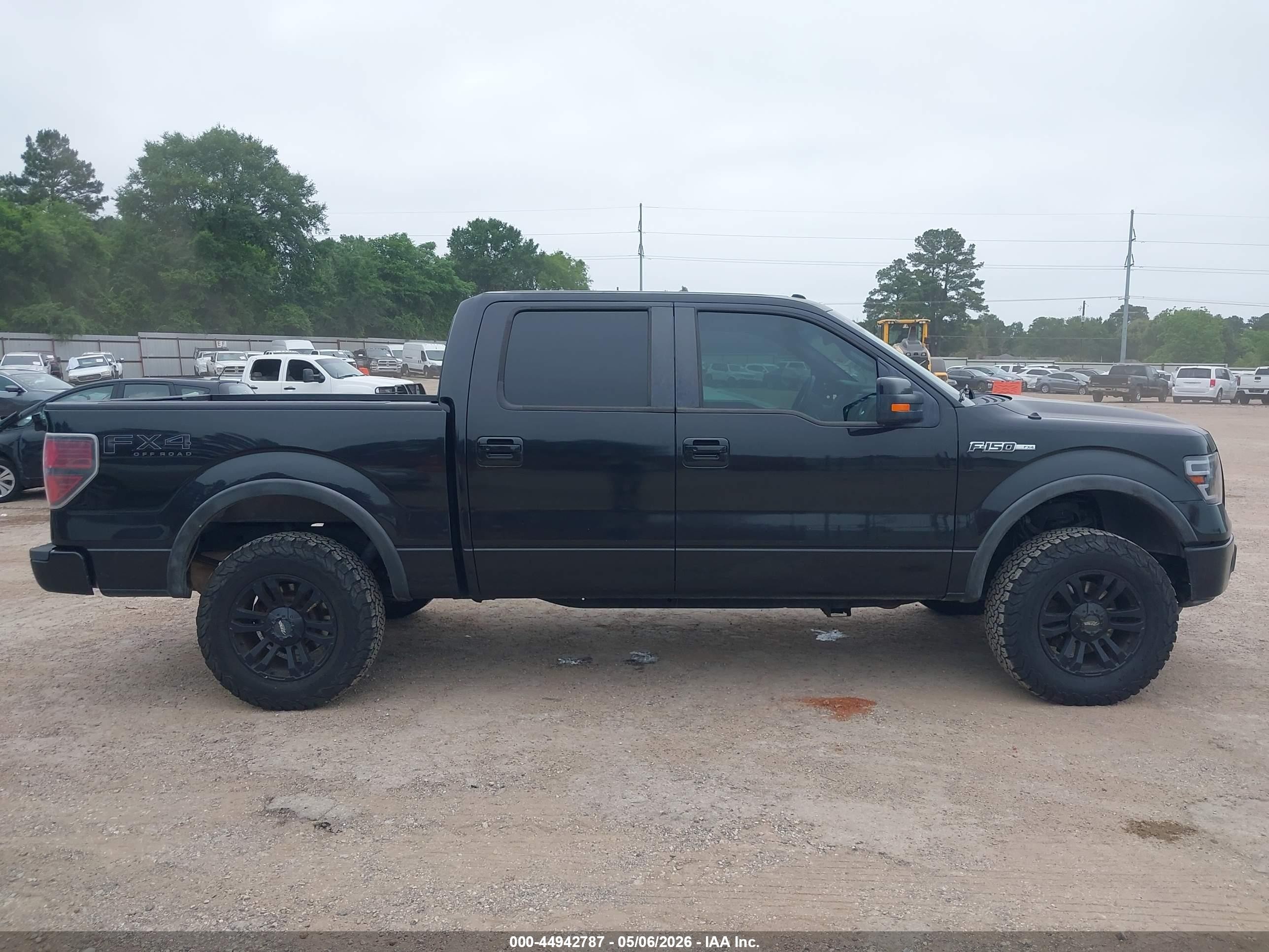 2011 Ford F-150 Fx4 Black vin: 1FTFW1EFXBKD43661