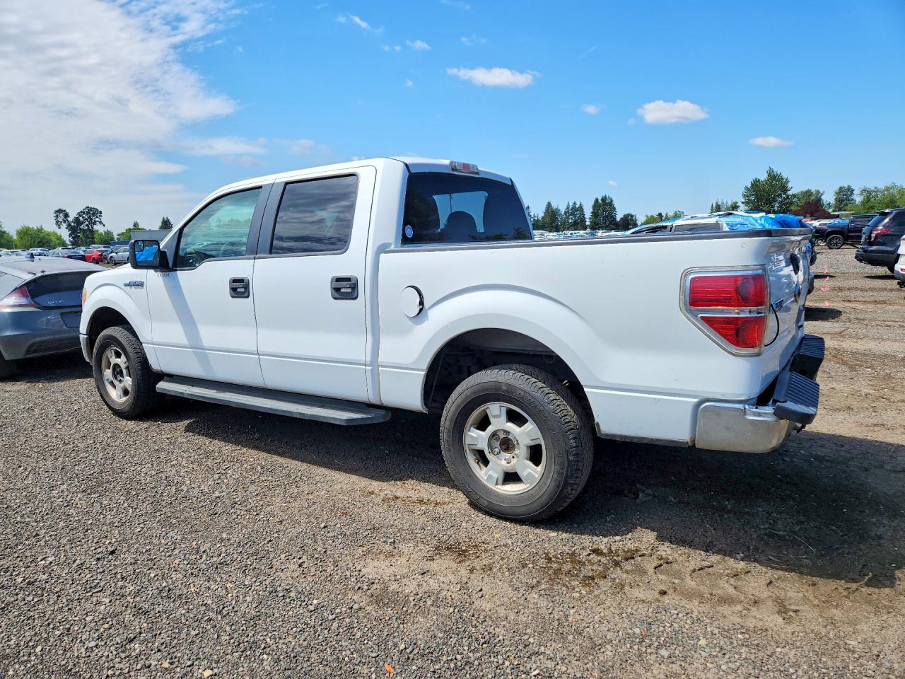 2011 Ford F150 Supercrew Белый vin: 1FTFW1EFXBKD53574