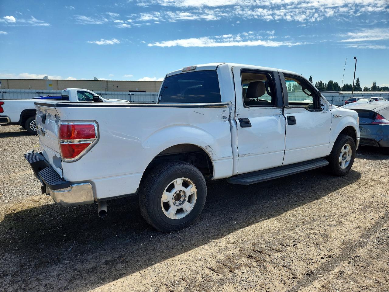 2011 Ford F150 Supercrew Белый vin: 1FTFW1EFXBKD53574
