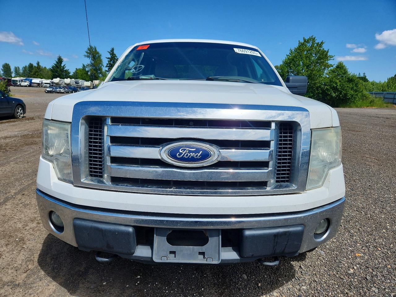 2011 Ford F150 Supercrew Белый vin: 1FTFW1EFXBKD53574