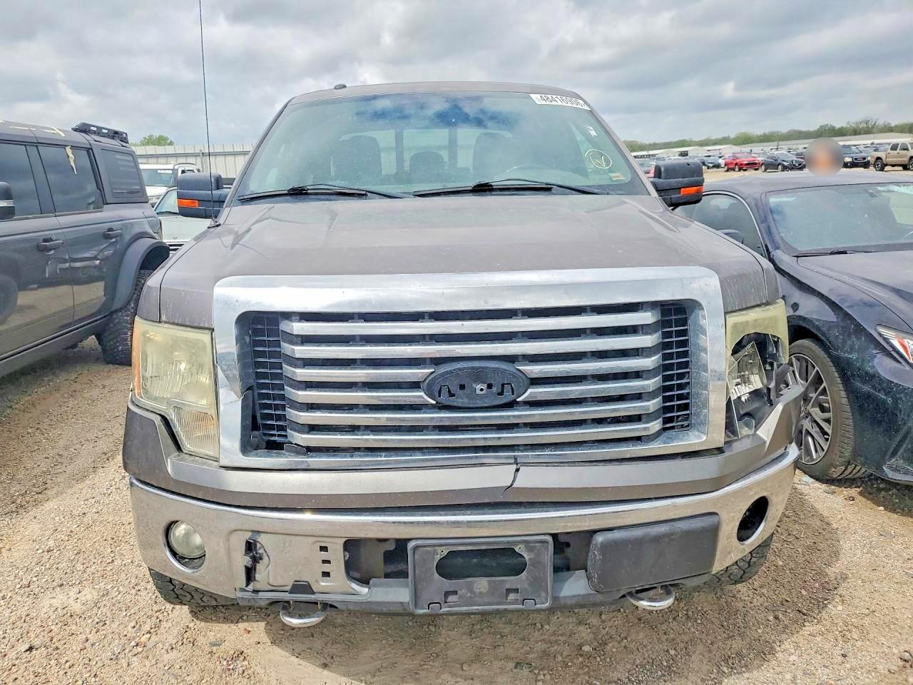 2011 Ford F150 Supercrew Серый vin: 1FTFW1EFXBKD65126