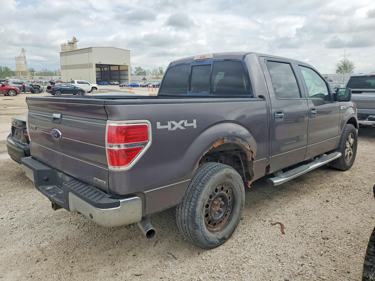 2011 Ford F150 Supercrew Серый vin: 1FTFW1EFXBKD65126
