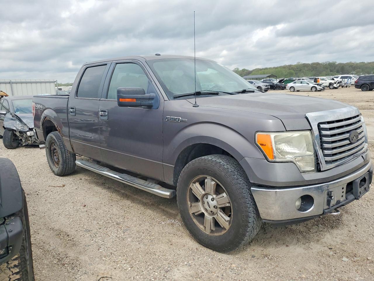 2011 Ford F150 Supercrew Серый vin: 1FTFW1EFXBKD65126