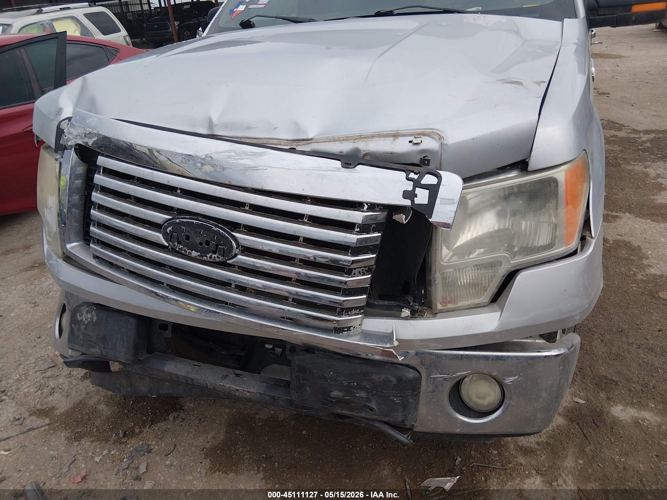 2011 Ford F-150 Xlt Silver vin: 1FTFW1EFXBKD76935