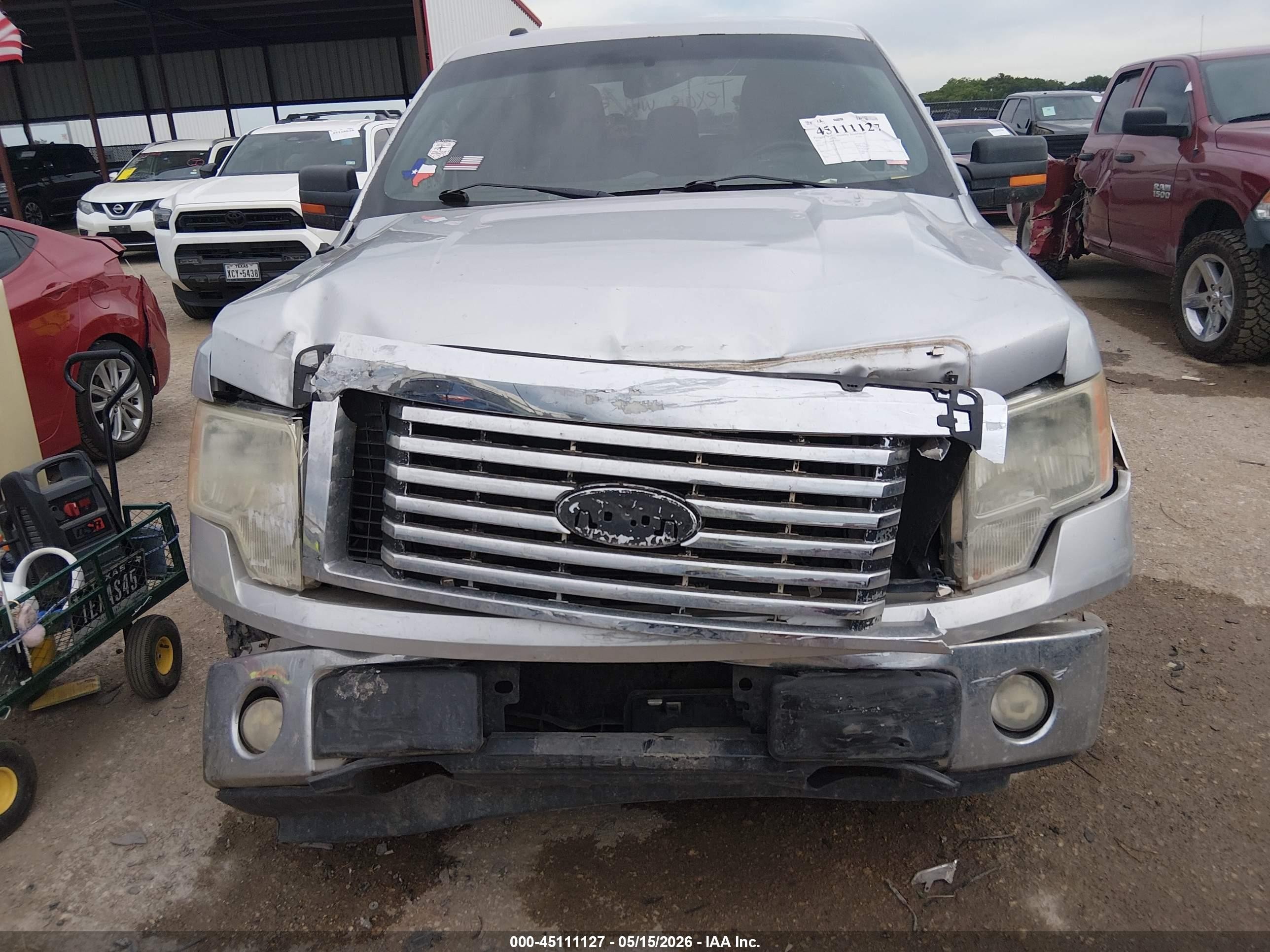2011 Ford F-150 Xlt Silver vin: 1FTFW1EFXBKD76935