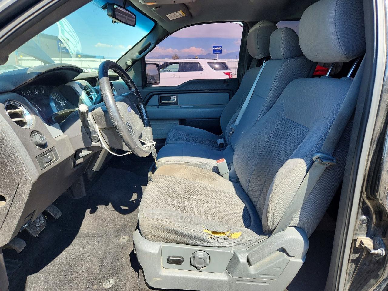 2012 Ford F150 Supercrew Black vin: 1FTFW1EFXCFA31849
