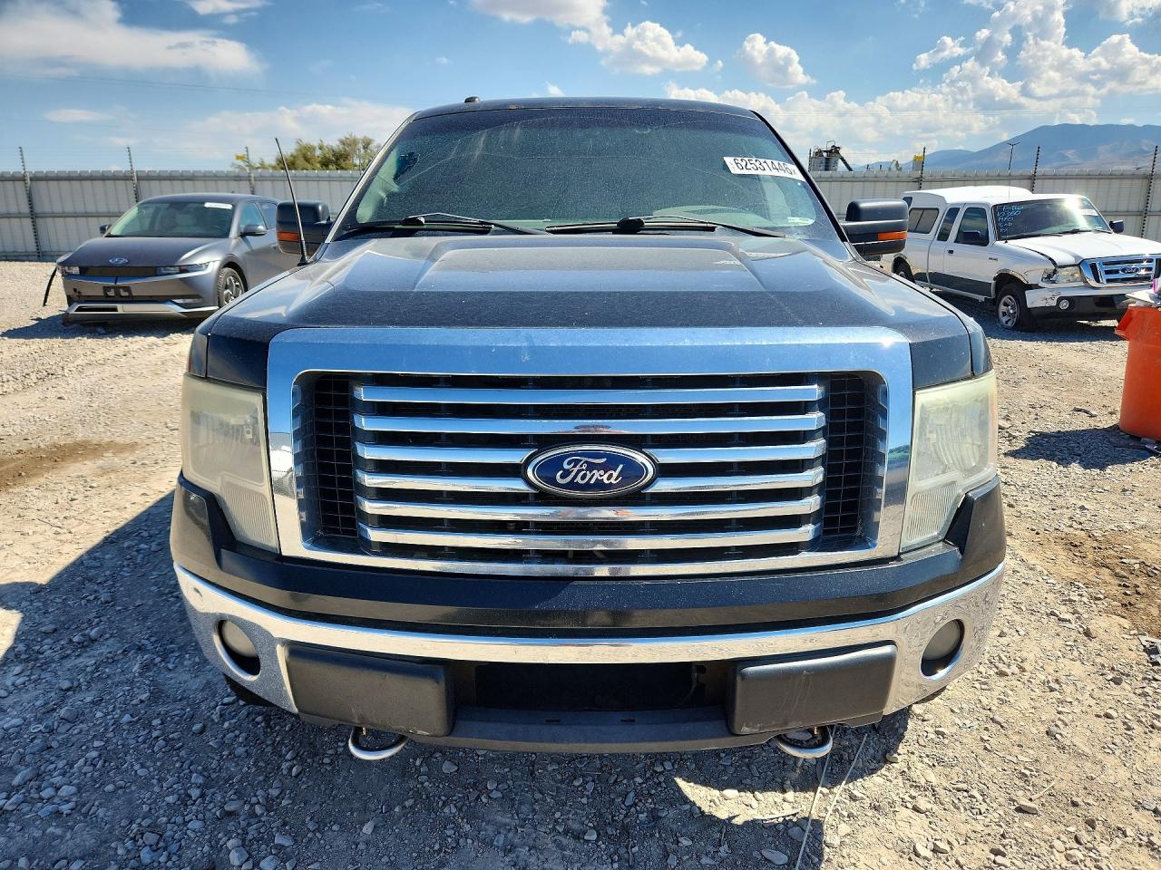 2012 Ford F150 Supercrew Black vin: 1FTFW1EFXCFA31849