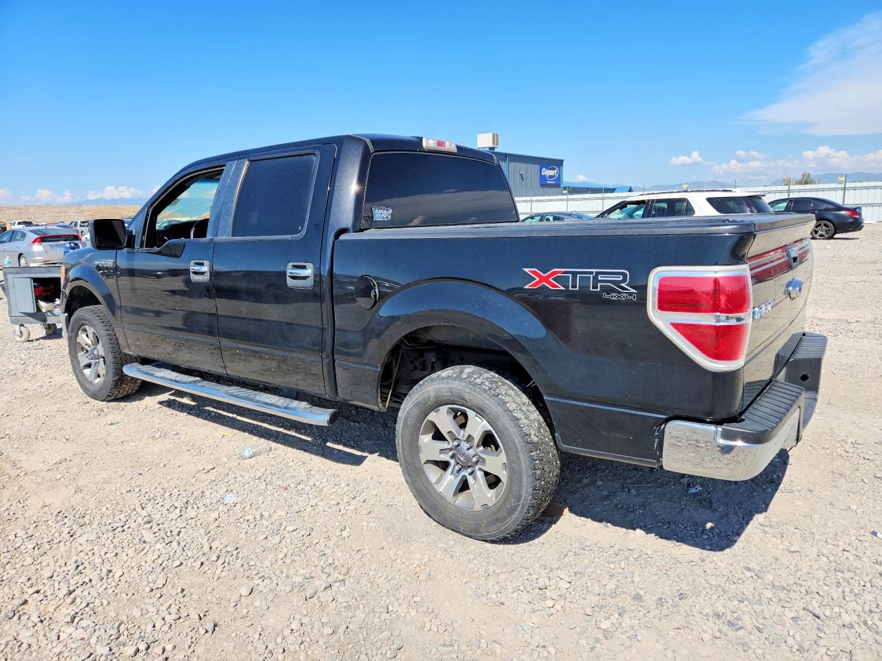 2012 Ford F150 Supercrew Black vin: 1FTFW1EFXCFA31849