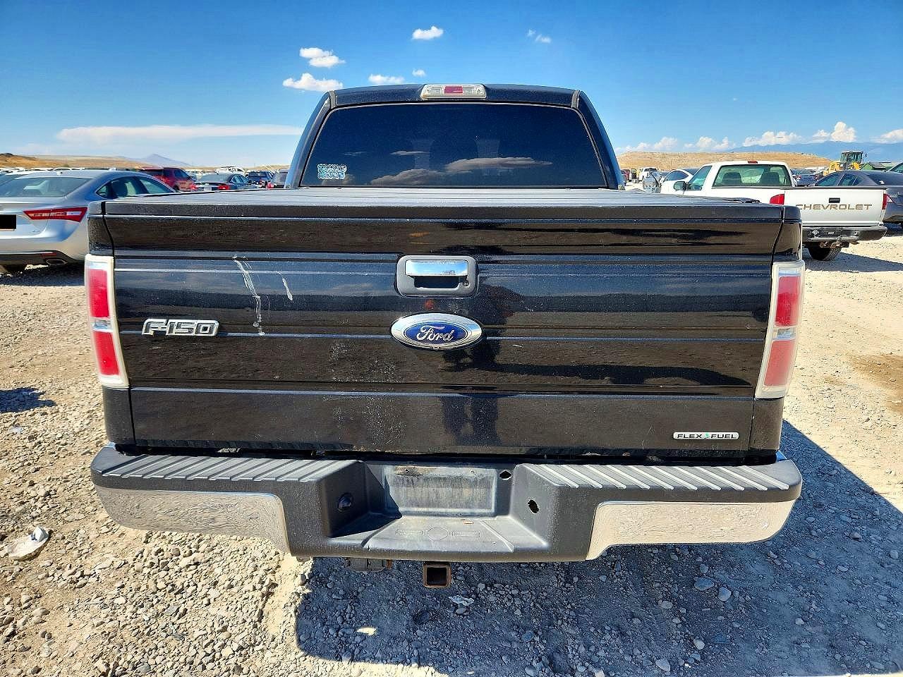 2012 Ford F150 Supercrew Black vin: 1FTFW1EFXCFA31849