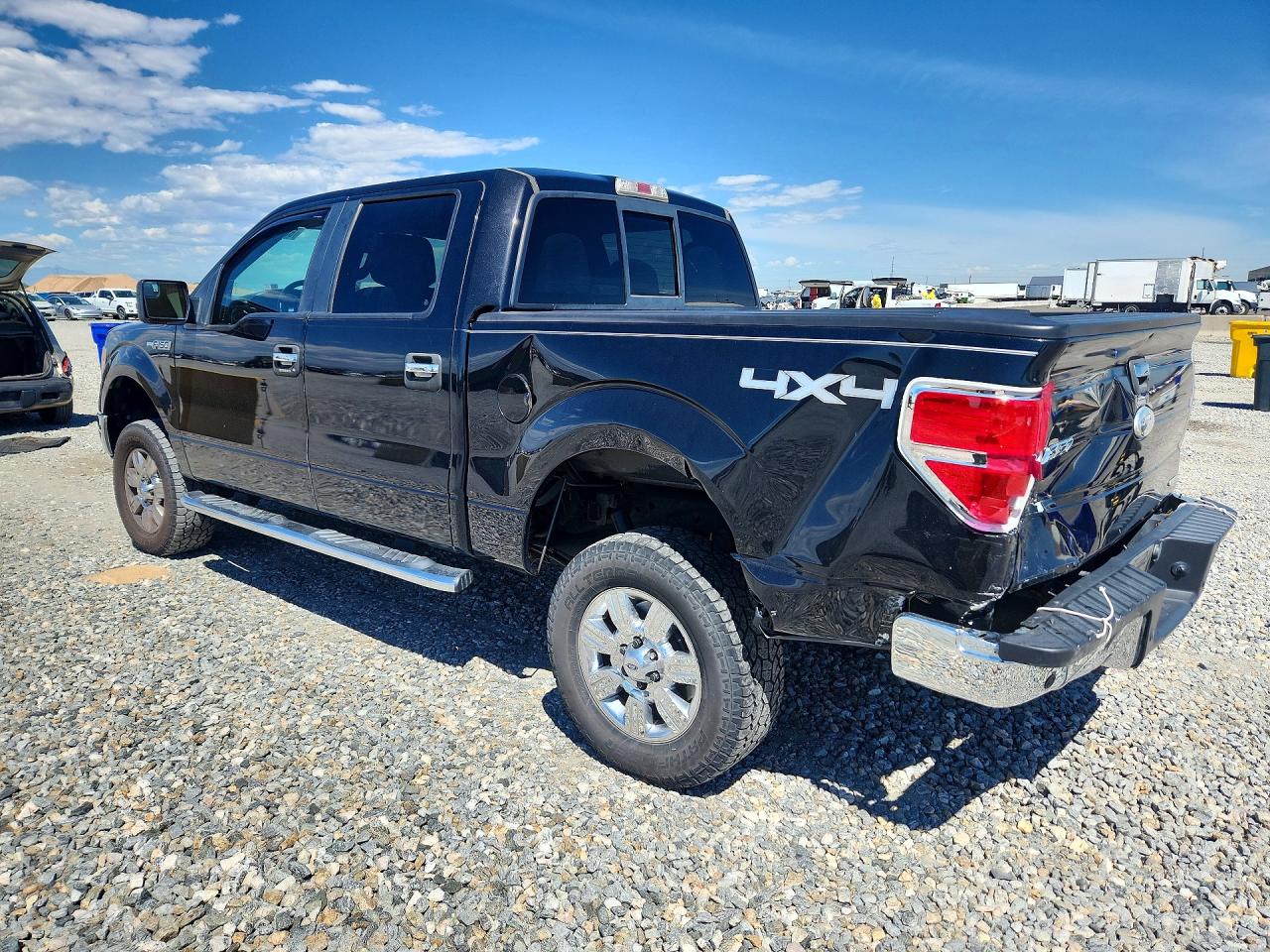 2012 Ford F150 Supercrew Black vin: 1FTFW1EFXCFA94210