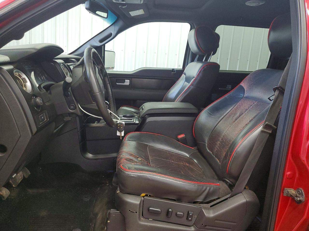 2012 Ford F150 Supercrew Красный vin: 1FTFW1EFXCFC11073