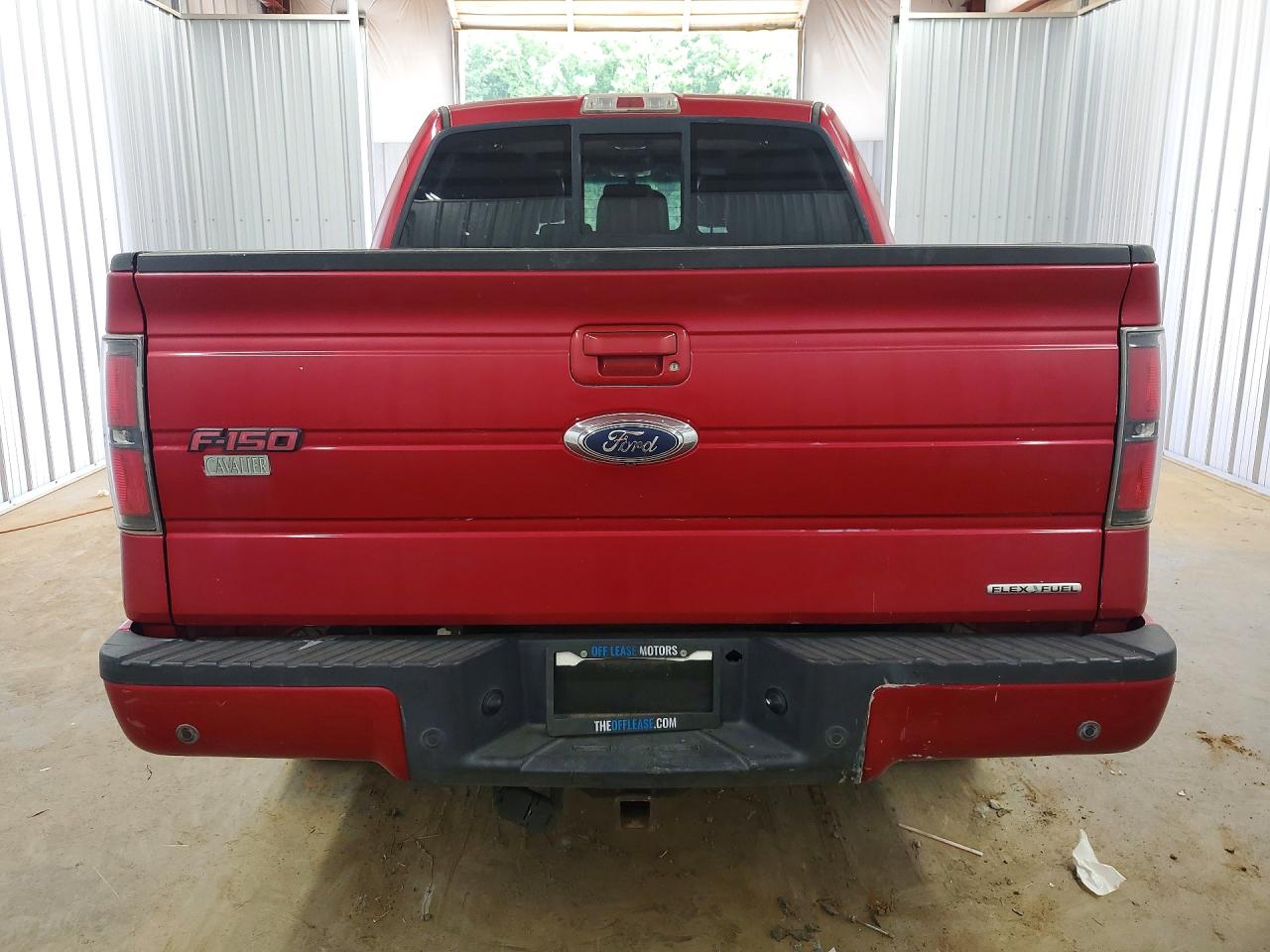 2012 Ford F150 Supercrew Красный vin: 1FTFW1EFXCFC11073