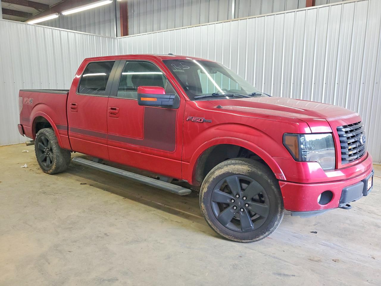 2012 Ford F150 Supercrew Красный vin: 1FTFW1EFXCFC11073