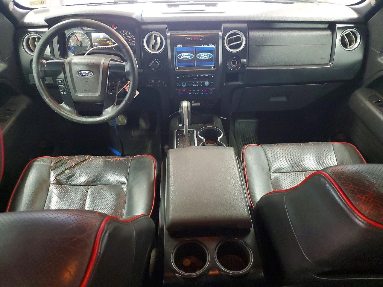 2012 Ford F150 Supercrew Красный vin: 1FTFW1EFXCFC11073