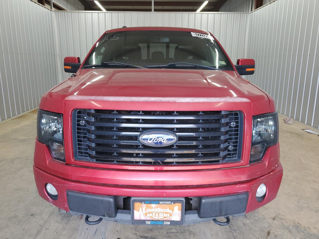 2012 Ford F150 Supercrew Красный vin: 1FTFW1EFXCFC11073 Damage: Hood, Chipped, 10 Or More