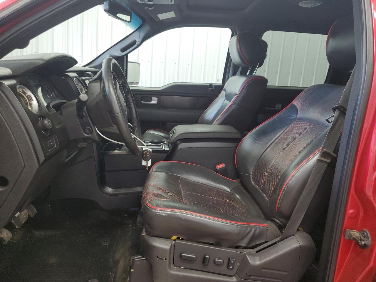 2012 Ford F150 Supercrew Красный vin: 1FTFW1EFXCFC11073 Damage: Left Front Seat Cushion, Torn, > 12 Inches