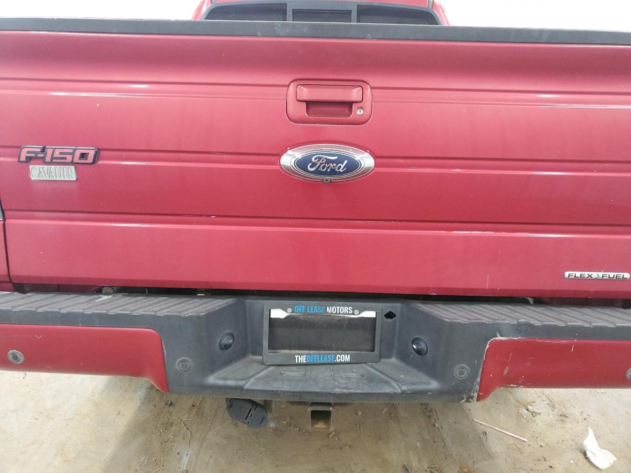 2012 Ford F150 Supercrew Красный vin: 1FTFW1EFXCFC11073 Damage: Tailgate, Heavy Scratch, 1 To 2 Inches