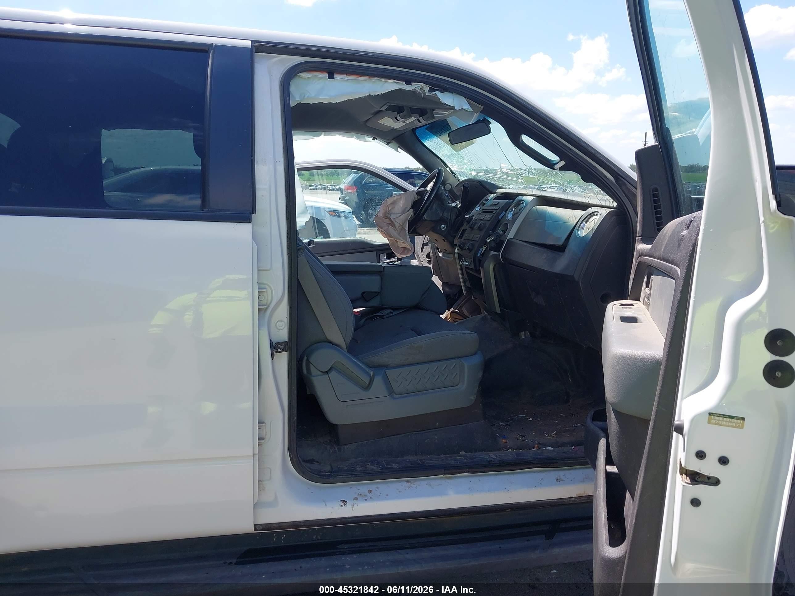 2012 Ford F-150 Xlt Белый vin: 1FTFW1EFXCFC13521