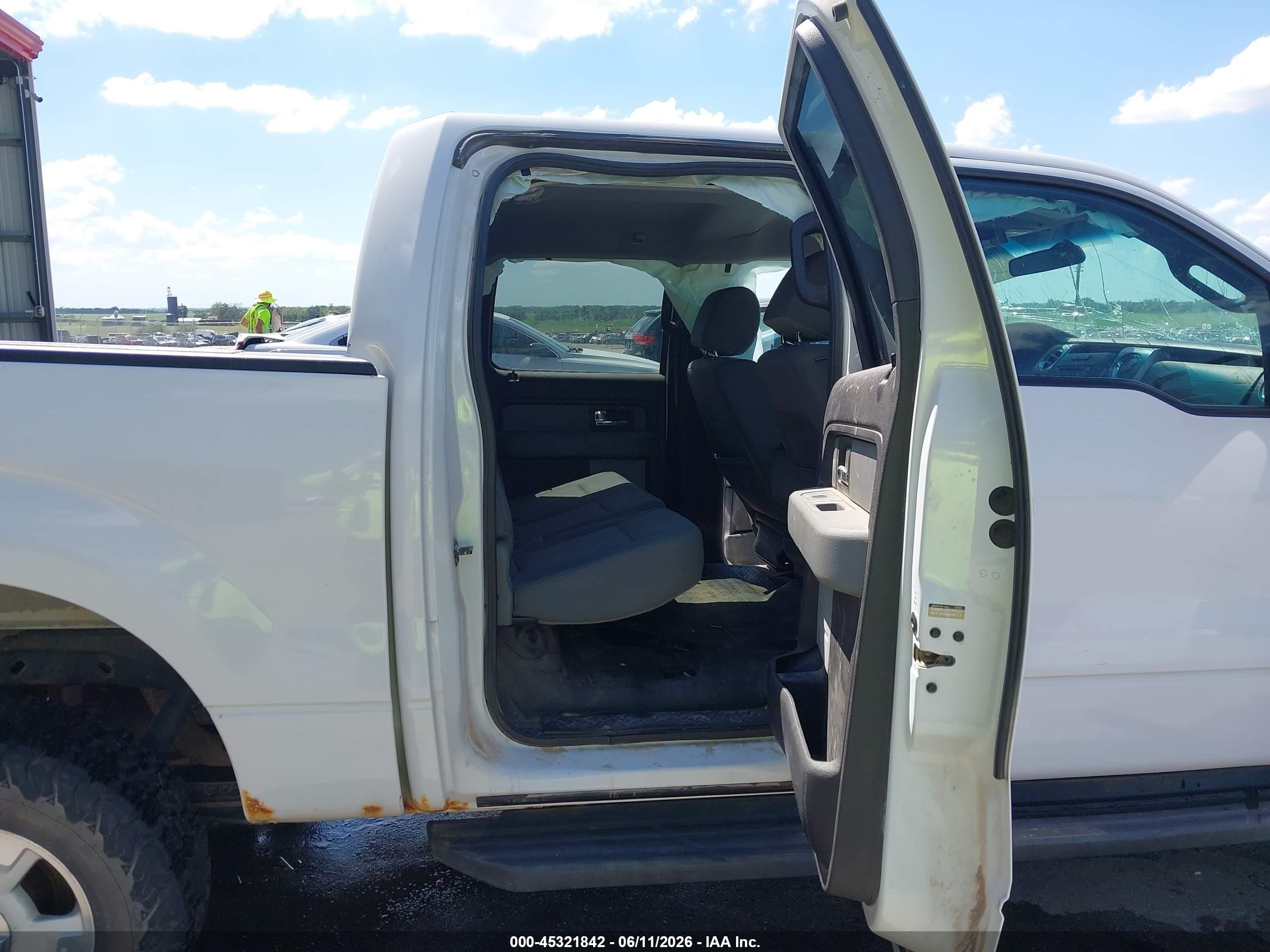 2012 Ford F-150 Xlt Белый vin: 1FTFW1EFXCFC13521