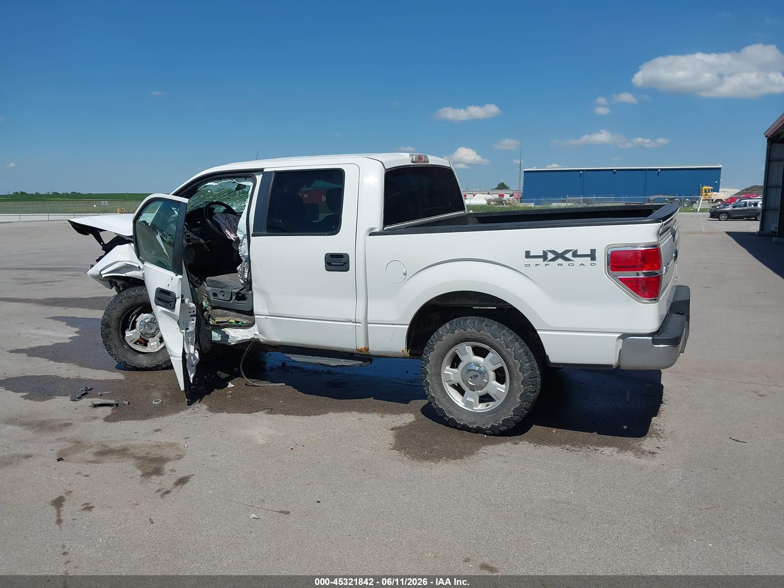 2012 Ford F-150 Xlt Белый vin: 1FTFW1EFXCFC13521