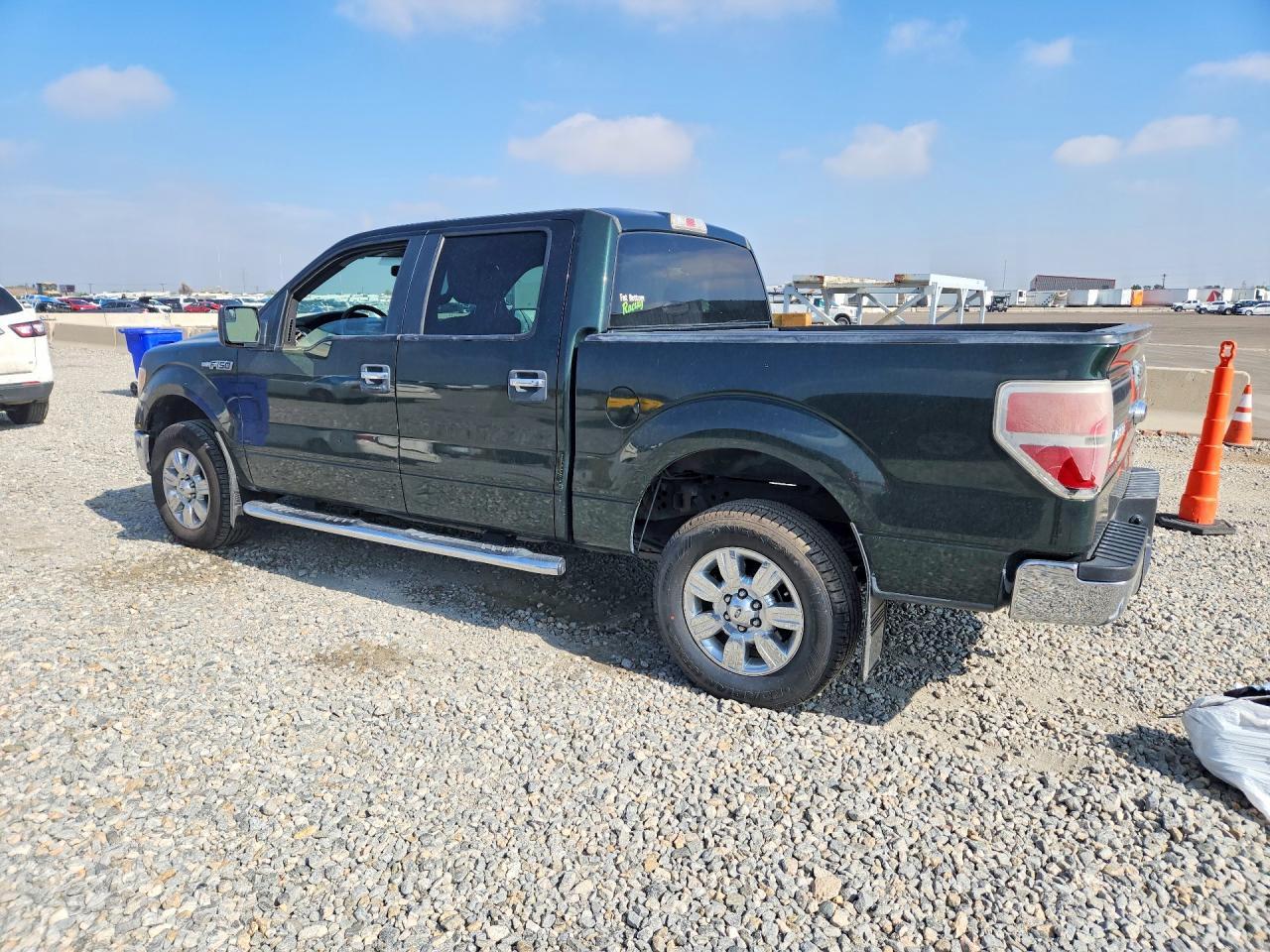 2012 Ford F150 Supercrew Green vin: 1FTFW1EFXCFC37947