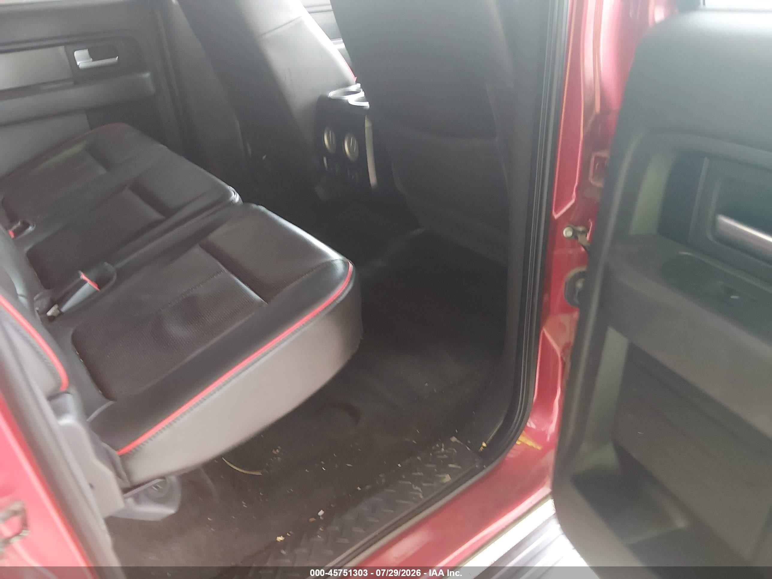 2012 Ford F-150 Fx4 Red vin: 1FTFW1EFXCFC78062