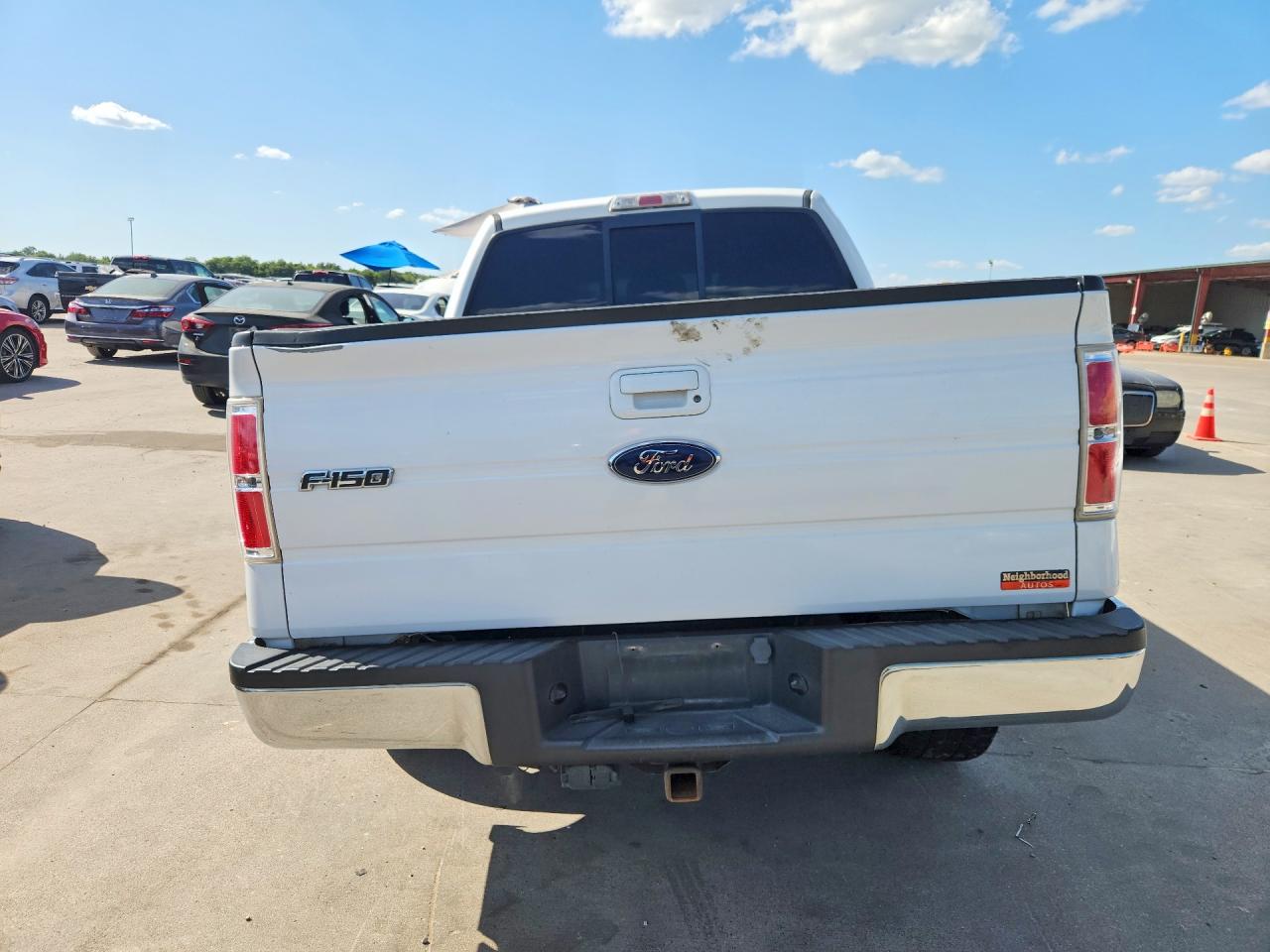 2012 Ford F150 Supercrew White vin: 1FTFW1EFXCKD18924