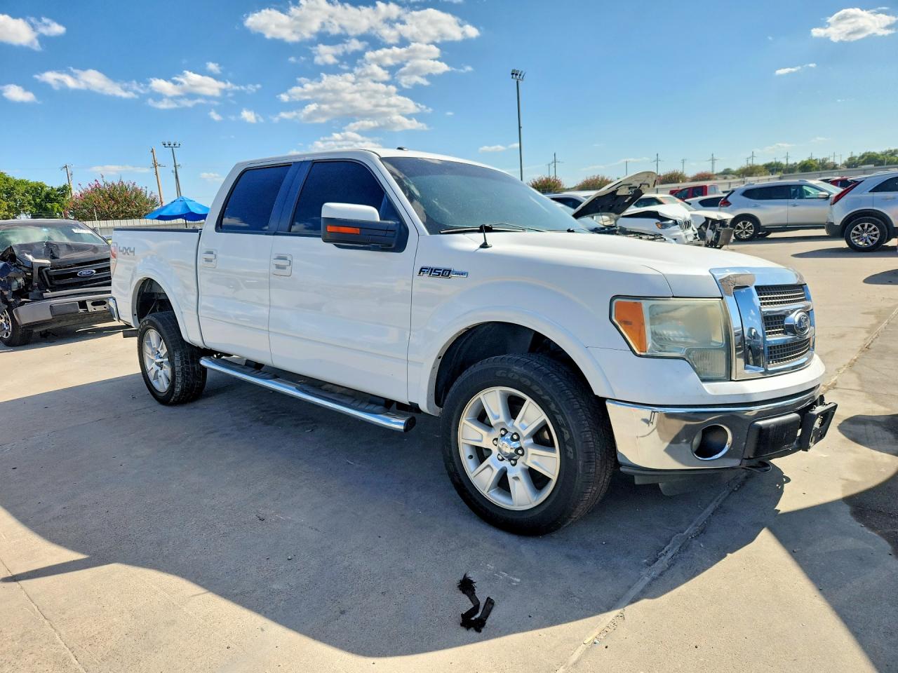 2012 Ford F150 Supercrew White vin: 1FTFW1EFXCKD18924