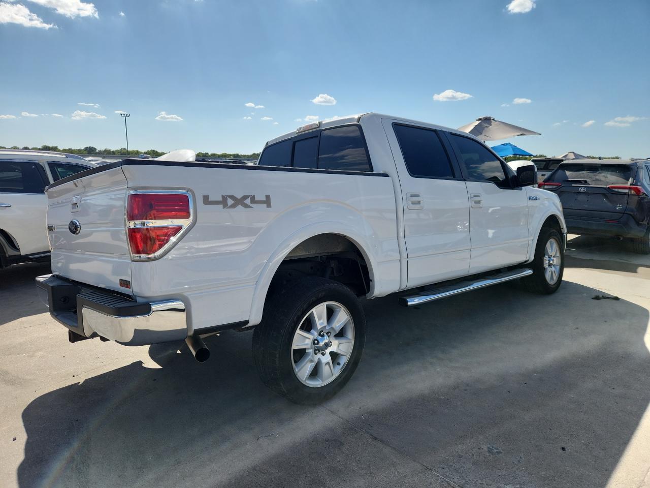 2012 Ford F150 Supercrew White vin: 1FTFW1EFXCKD18924
