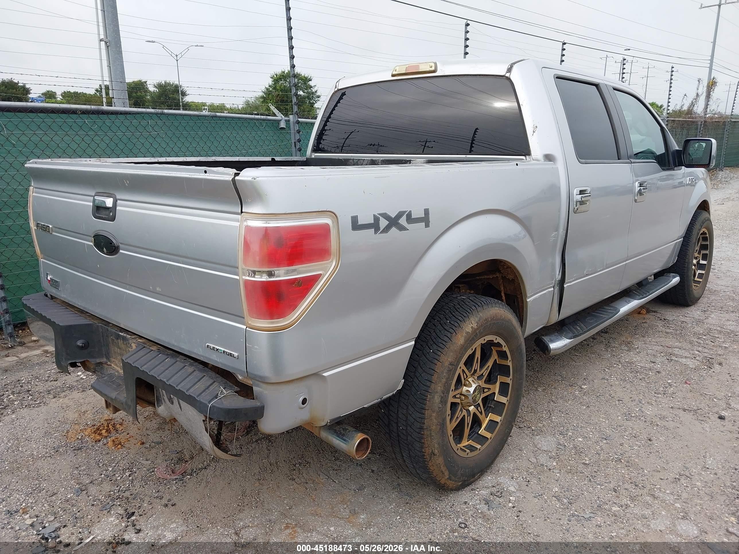 2012 Ford F-150 Xlt Silver vin: 1FTFW1EFXCKD22293